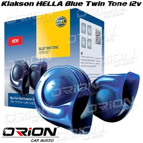 Jual Klakson Keong HELLA Blue Twin Tone Orion Car Audio Di Lapak