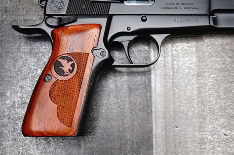 Browning Hi Power Grips Aaa Exhibition Grade Cocobolo