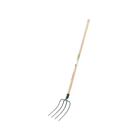 Fourche à Fumier Acier Forgé Geolia Manche Bois L 130 Cm Sanifer