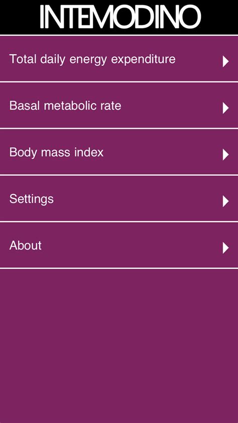 Aplicaci N Tdee Bmr Bmi Calculator En Amazon Appstore