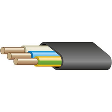 Силовой кабель МКЗ ппг-пнг(а)-hf 3x2,5ок 0,66кв (n, pe) 100 (м ...