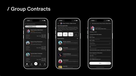 SnapSign Group Contracts: Simplify Model & Crew Agreements