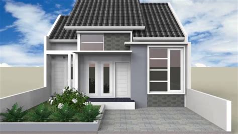 Desain Rumah Minimalis Orange Muda Elegan 2023