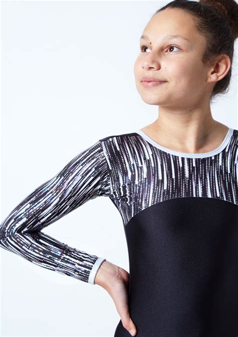 Tappers And Pointers Cascade Long Sleeved Gymnastics Leotard Move Dance Us