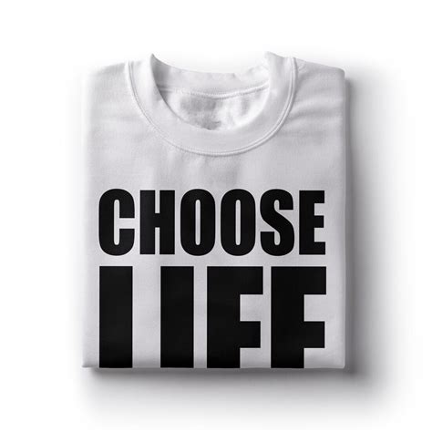 Choose Life Wham George Michael Inspired S Fancy Dress Printed T