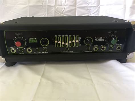 Trace Elliot Ah 600 7 With Foot Control Reverb