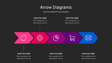 Arrow Diagrams Animated Powerpoint Presentation, Presentation Templates