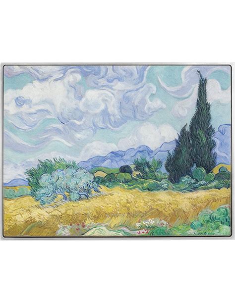 Campo Di Grano Con Cipressi Van Gogh Moneta Argento Oz Ram