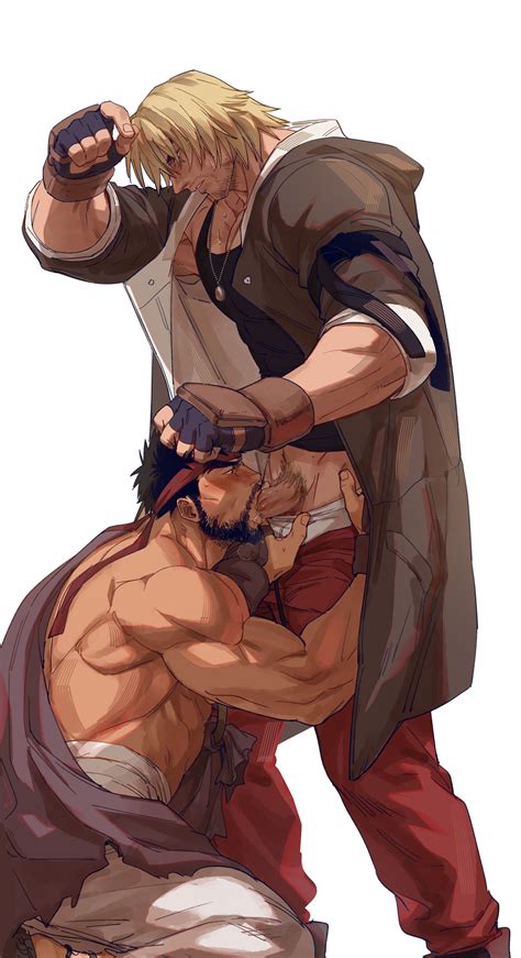 Ryu And Ken Masters Street Fighter Drawn By Yuiofire Danbooru