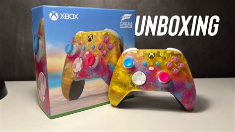 Forza Horizon 5 Xbox Controller Unboxing Youtube