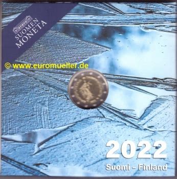 euromueller de 2 Euro Sondermünze Finnland 2022 Klimaforschung PP