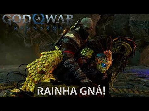 GOD OF WAR RAGNAROK PS5 RAINHA VALQUÍRIA GNÁ BOSS FIGHT DUBLADO