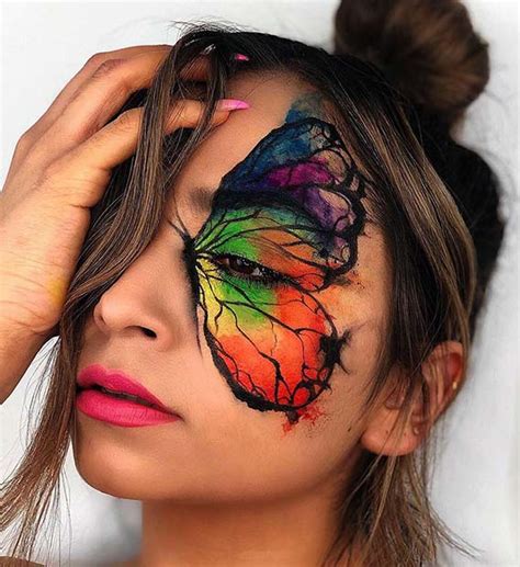 21 Most Beautiful Butterfly Makeup Ideas For Halloween Stayglam