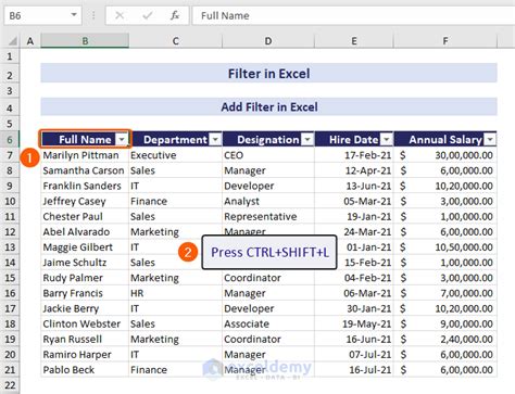 Guide To How To Add Use And Remove Filter In Excel ExcelDemy