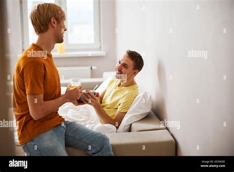 Gay Breakfast Bed Hi Res Stock Photography And Images Alamy