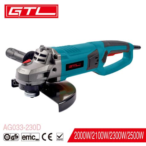 2000w 2100w 2300w 2500w 230mm Electric Heavy Duty Angle Grinder China Grinding Machine And