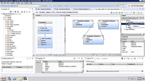 Sap Hana Analytic View Youtube