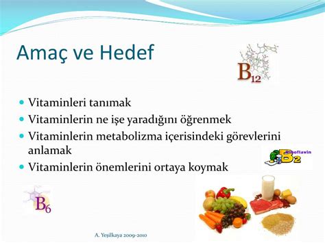 PPT Vitaminlerin Ortak Özellikleri ve Sınıflandırılması PowerPoint