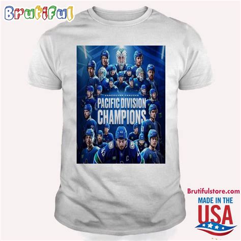 NHL Vancouver Canucks 2024 Pacific Division Champions T Shirt