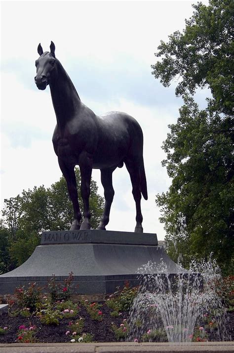 Man O War Statue - Kentucky Horse Park Photograph by Thia Stover - Fine ...