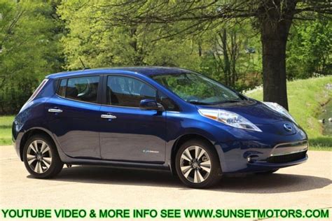 For Sale 2017 Nissan Leaf Sl At Sunset Motors Inc Nissan Leaf