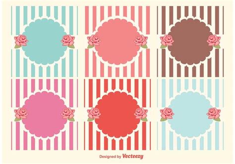 Shabby Chic Style Labels 84466 Vector Art at Vecteezy