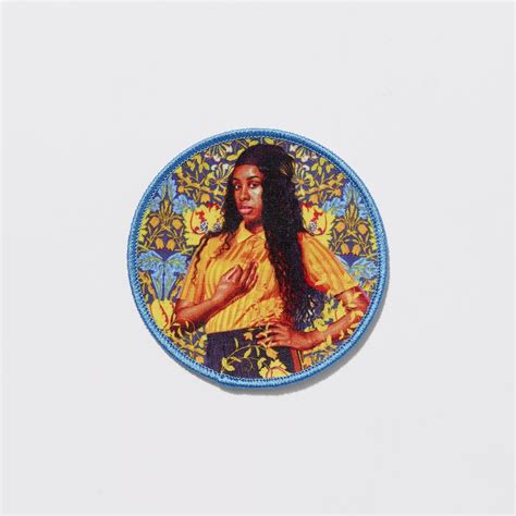 Kehinde Wiley Yellow Wallpaper I Patch - STUDIO STORE