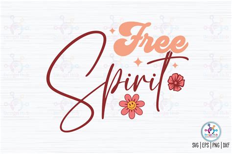 Free Spirit Retro Svg Graphic By Designhub103 · Creative Fabrica