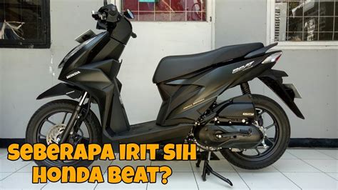 HONDA BEAT TES KONSUMSI BAHAN BAKAR YouTube