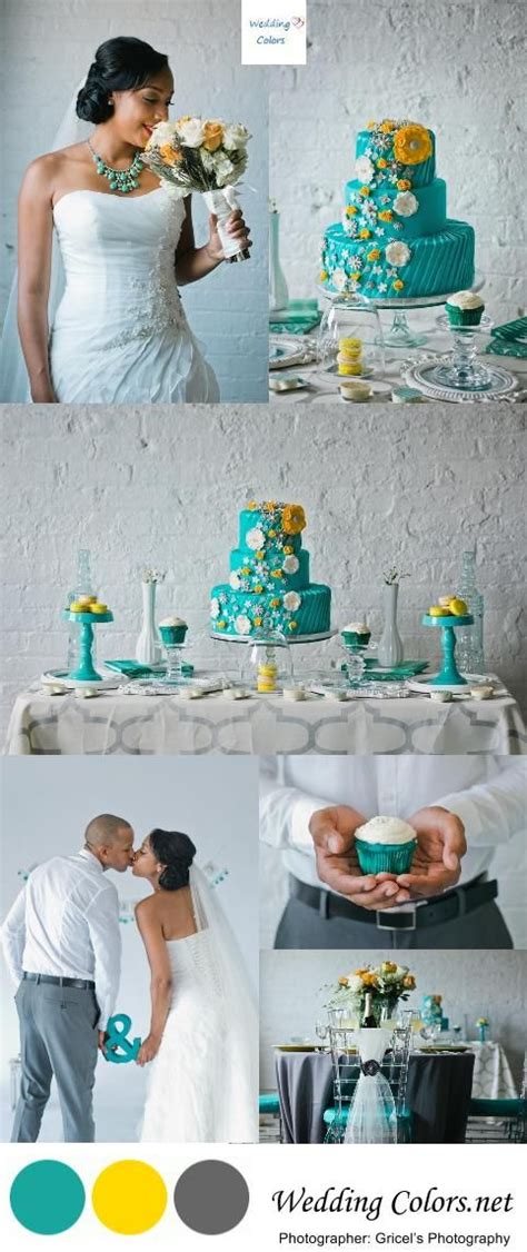 17 Best images about yellow grey and teal wedding on Pinterest | Yellow ...