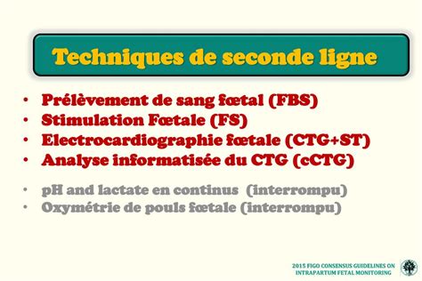 2015 Figo Consensus Guidelines On Intrapartum Fetal Monitoring Ppt Télécharger