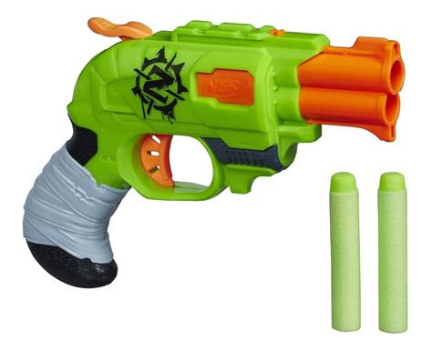 Nerf Pistola Revolver De Dardos Zombie Doublestrike Blaster 542 00