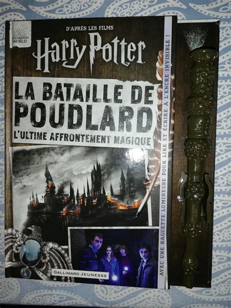 Livre La Bataille De Poudlard Harry Potter Vinted