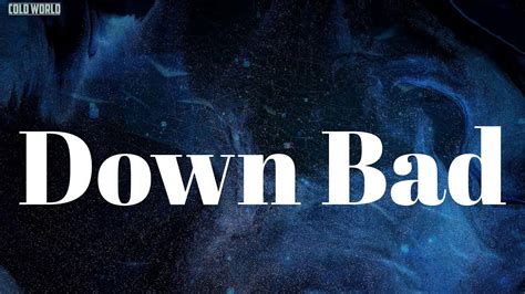 Down Bad Lyrics Dreamville Youtube