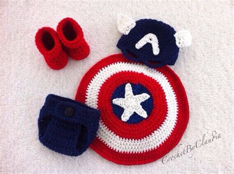 Crochet Captain America Inspired Costume/photography | Etsy