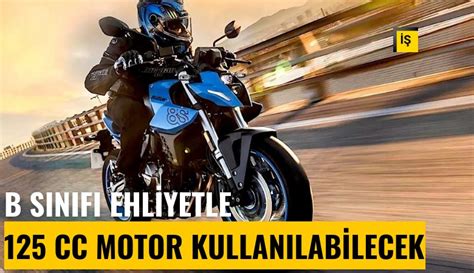 Resmi Gazete de yayımlandı B sınıfı ehliyetle 125 cc motor