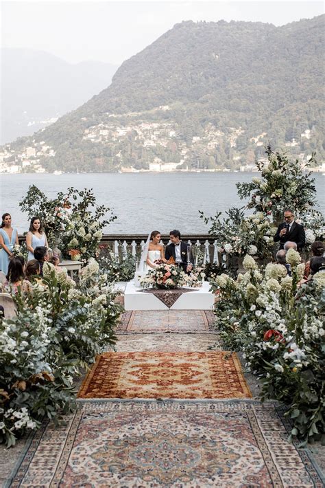 Italy Lake Como Villa Pizzo Wedding In 2021 Lake Como Wedding