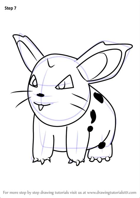 How To Draw Nidoran Female From Pokemon GO Pokemon GO Step By Step