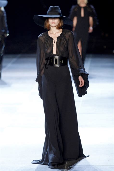 Saint Laurent Ready To Wear Fashion Show Collection Spring Summer 2013