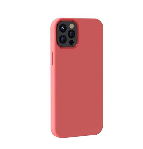 Гръб Nature Series Silicone Devia Червен iPhone 13 Pro Max Devia