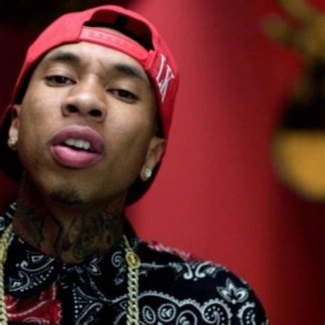 Tyga Neck Tattoos