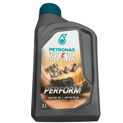 Óleo De Motor 5w40 Petronas Selenia Performance Api Sm 1lt Tempracar