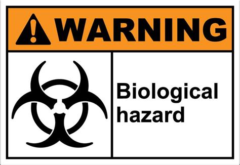 Lafayette Signs Warnh012—biological Hazard