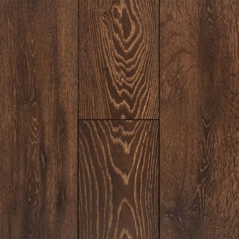 12mm Elusive Brown Oak 72 Hour Water Resistant Laminate Flooring 8 In