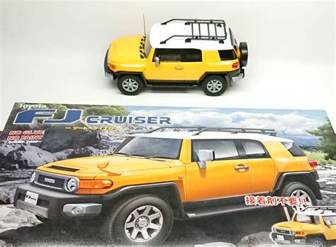 初心者の方でも無塗装でリアルなトヨタ・fjクルーザーが手軽に製作できる！フジミ模型：車nextシリーズのトヨタ・fjクルーザーツートーン