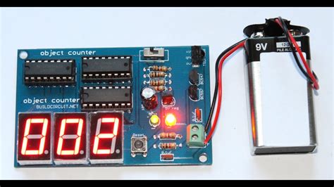 Digit Digital Object Counter Diy Kit Buildcircuit Youtube