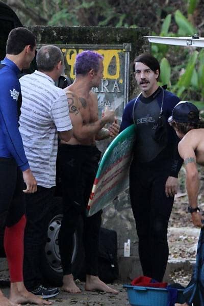 Red Hot Chili Peppers Anthony Kiedis E Flea Do Red Hot Chilli Peppers Na Praia