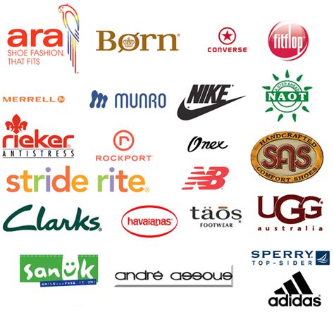 Most Popular Shoe Brands Logo Logodix | Hot Sex Picture