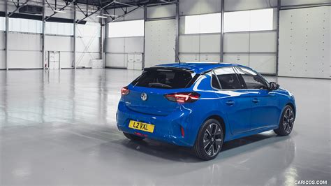 2020 Vauxhall Corsa E Rear Three Quarter Caricos