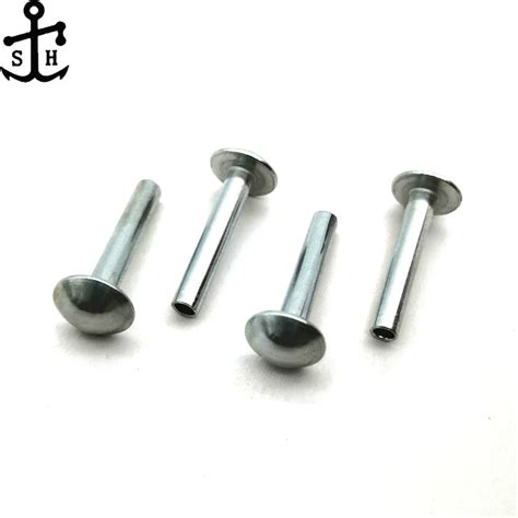 M China Special Aluminum Truss Head Semi Tubular Hollow Rivets For